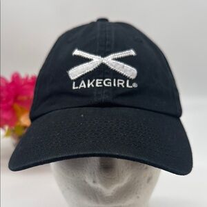 Lakegirl Black Baseball Cap Adjustable HT9056